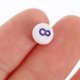 thumbnail image 5 of OUNONA 100Ud De Acrílico Números Para Pulseras DIY Accesorios Para Manualidades Color Surtido, 5 of 7