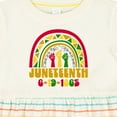 thumbnail image 4 of Inktastic Juneteenth 6-19-1865 Rainbow Girls Baby Dress, 4 of 5