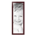 thumbnail image 2 of ArtToFrames 13" x 38" Cherry Picture Frame, 13x38 inch Red Wood Poster Frame (WOM-4333),  Pack, 2 of 8