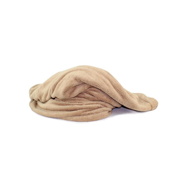 Cobertor Almoda Polar Café Camel Lux Individual
