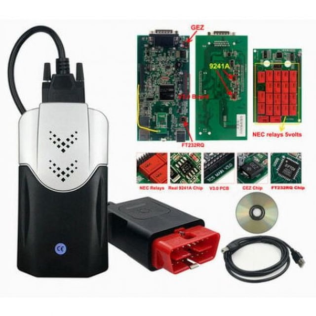 Herramienta de diagnóstico para coche y camión DS150 TCS VCI CDP Pro DS150E Dual PCB V3.0 con Bluetooth OBD2 Keygen, nuevo 2020.23
