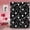 Black White, variant on Valentine''s Day Shower Curtain Pink White Love Heart Sweetheart Romantic Couple Bathroom Decor Curtain with Hooks,Pink, White