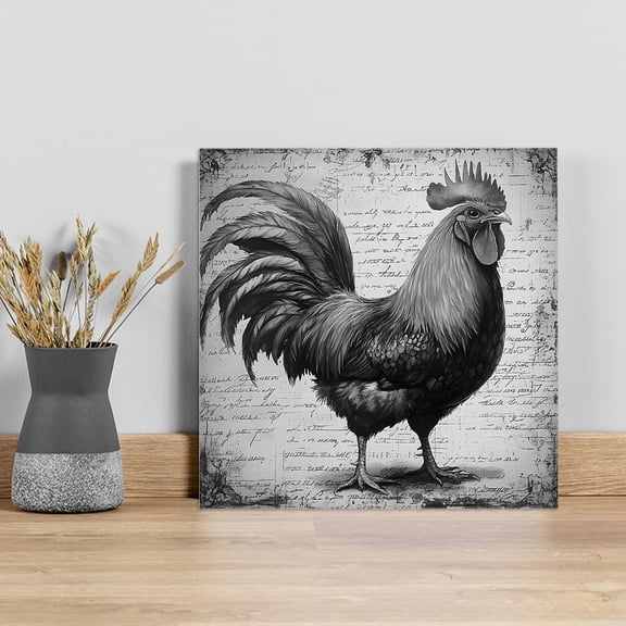 Wall Art Painting on Canvas, Canvas Art Home Prints Wall Art Framed Modern Artwork for Living Room Bedroom Wall Decor 16x16in