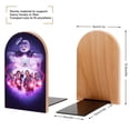 thumbnail image 3 of Ghostbusters Poster Bookends Wood Book Divider Decor Shelves Non-Skid Book Stand 2 Pieces For Classroom Dormitory Bookshelf Office Home, 3 of 7