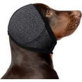 thumbnail image 4 of Dog Ear Protectors for Noise Anxiety 1PC， Adjustable Muffs for Small Breeds Soft Breathable Fabric Shields Sensitive Ears During Travel and Grooming(Dark Gray), 4 of 8