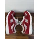 thumbnail image 3 of New Balance 991 Sneakers Shoes Men’s Size US 6.5 Reflective Material Red Suede, 3 of 6
