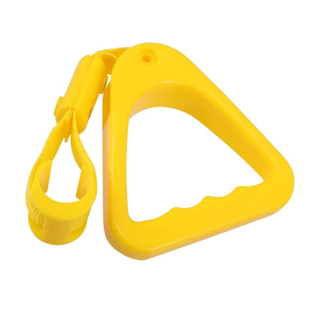PAMINGONO Toilet Bars To Help Get Up Subway Handrail Ring Yellow Plastic For Elderly 1Set