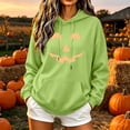 thumbnail image 2 of Enjoytime Hoodies for Women Pumpkin Graphic Long Sleeve Hooded Sweatshirt Drawstring Casual Pullover Hoodie with Pocket, 2 of 4