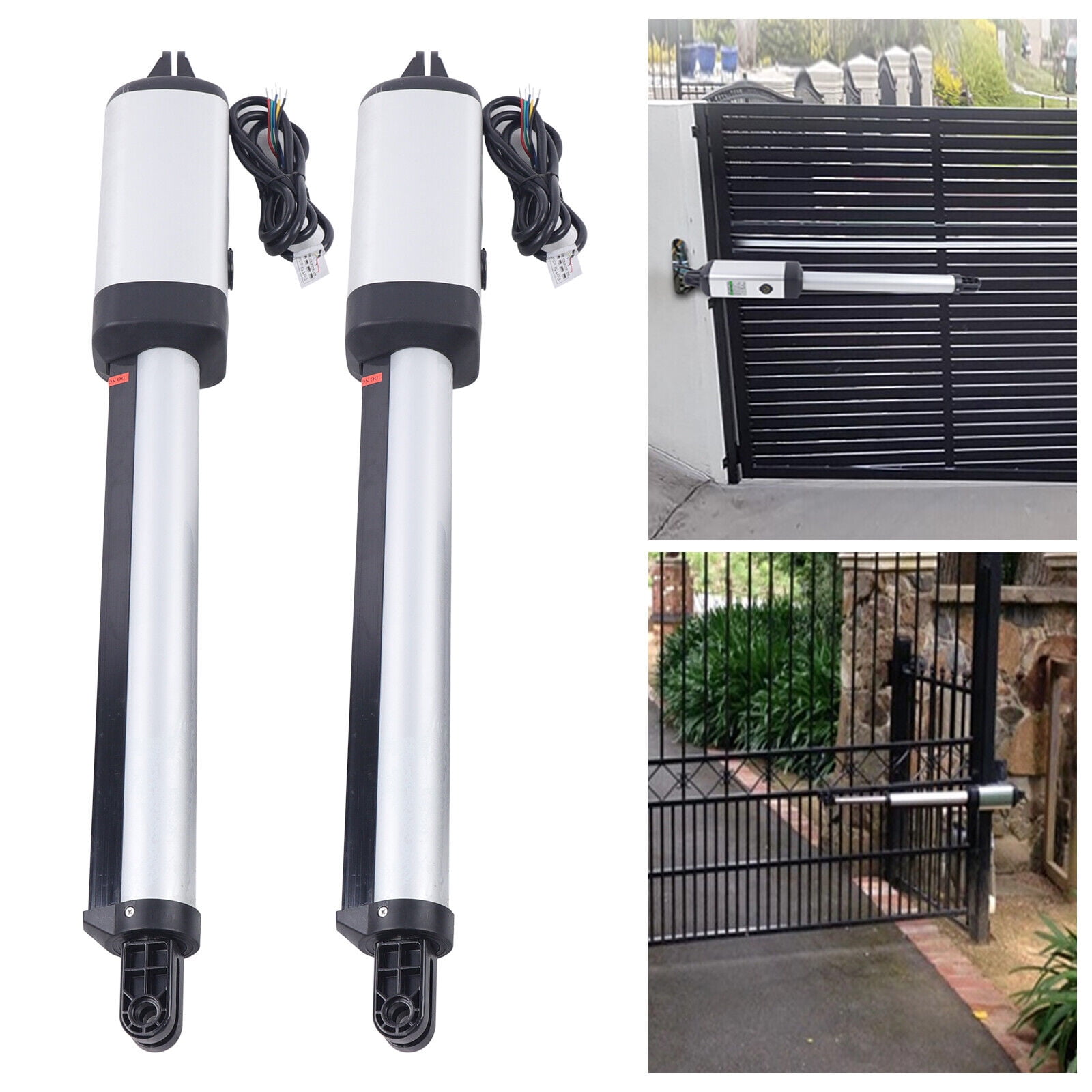 DENEST Automatic Double Swing Gate Openers Systems with Auto Remotes