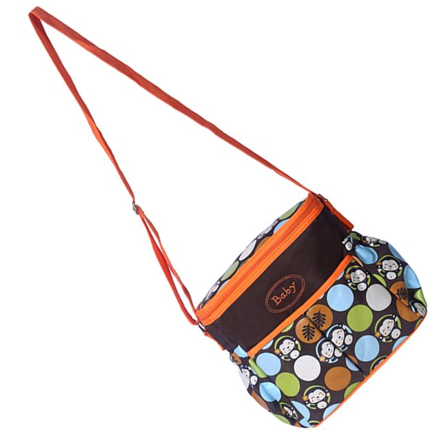 Bolsas de pañales Cambiador de Pañales para Bebé Impermeable para Pañales de Hombro de Momia - Naranja Magideal Bolsas de pañales