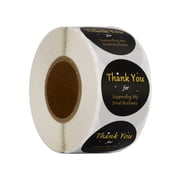 500 PCS Thank You for Supporting My Small Business Stickers, 1.5 Inch Round Waterproof Adhesive Labels for Packaging, Envelopes, Gift Bags, Boxes & Small Business Supplies