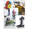thumbnail image 4 of Eastvita Women's Snow Boots Women Waterproof Mid Calf Anti-slip Outdoor Warm Duck Boot for Winter, 4 of 7