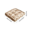 thumbnail image 2 of Chair Seat Cushions for Home and Dining Room Chairs Floral Pattern Soft and Comfortable Square Chair Cushion, 2 of 6
