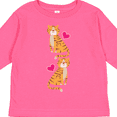 thumbnail image 4 of Inktastic Tiger Jungle Animal Girls Long Sleeve Toddler T-Shirt, 4 of 5