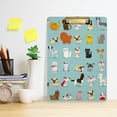 thumbnail image 5 of FMSHPON Dog Corgi Childish Cat Clipboard Hardboard Wood Nursing Clip Board and Pull for Standard A4 Letter 13x9 inches, 5 of 7