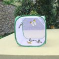 thumbnail image 3 of Foldable Butterfly Habitat Mesh Cage 12x12x12 Inch, Portable Observation Enclosure with Zipper Door for Caterpillars & Small Creatures, 3 of 8