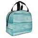 thumbnail image 2 of Easygdp Teal Turquoise Wood Bolsa Térmica Premium - Tela Oxford Impermeable, Gran Capacidad, Bolsillo Frontal, Unisex para Trabajo, Escuela, Actividades al Aire Libre y Picnics, 2 of 8