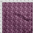 thumbnail image 4 of oneOone Cotton Poplin Purple Fabric Florals Sewing Craft Projects Fabric Prints By Yard 42 Inch Wide, 4 of 4