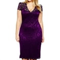 thumbnail image 2 of Women‘S Plus Size Casual Dresses Casual Short Sleeve Mid-Length Gradient Summer, 2 of 6