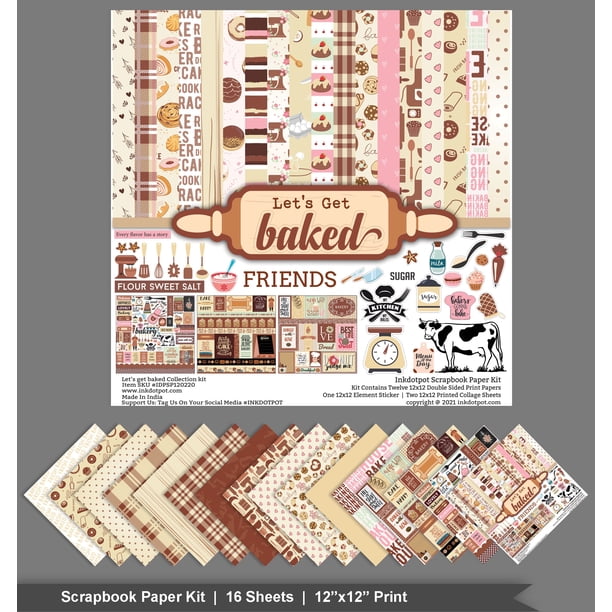 Lot Vrac Fournitures Scrapbooking – Papiers, Autocollants, Artisanat