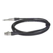 Odyssey OS105PXF XLR Female to Mono 1/4″ Male Unbalanced Microphone Cable - 5 Feet