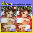 thumbnail image 4 of H CP2100 Portable Photo Printer for iPhone & Android, 2 * 3 Instant Color Mini Printer, Bluetooth 5.0, Type-C Charging, Dye-Sublimation Tech, Initial 10 Sheets Included, 4 of 4