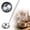 A, variant on XIPYYKM 1Pc Stainless Steel Strainer Ladle, 2 in 1 Soup Strainer Separates Liquids, Soup Colander Strainer Soup Ladle for Cooking and Straining