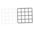 thumbnail image 4 of FUTUREORYY 2pcs Photo Frame Display Board Iron Photo Frame Black for Cafeteria Decoration, 4 of 8