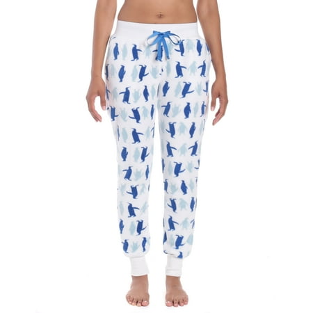 Fleece Lounge Set - Noble Mount Women's Coral Fleece Jogger Lounge Pants with Pockets
