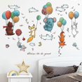 thumbnail image 1 of Animal Wall Stickers, Nursery Animal Wall Stickers, Watercolor Baby Room Wall Stickers, Balloon Animal Wall Stickers, DIY Wall Stickers, Cute for Boy, 1 of 5