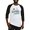 Black/White, variant on CafePress - Gamers Baseball Jersey - Cotton Baseball Jersey, 3/4 Raglan Sleeve Shirt