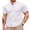 White, variant on Mens Casual Dress Shirt Short Sleeve Button Up Shirts No Collar Collarless Dress Shirts Summer Fitted Shirts
