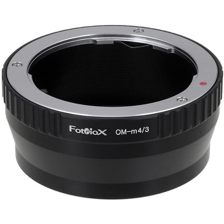 Fotodiox Lens Mount Adapter for Olympus Zuiko (OM) 35mm SLR Lens to Micro Four Thirds (MFT M4/3) Mount Mirrorless Camera Body