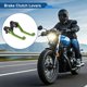 thumbnail image 2 of Palancas de freno y embrague cortas para Yamaha WR250F 2017-2022, palanca de freno de manillar de motocicleta, aleación de aluminio, verde sólido, 1 par, 2 of 6