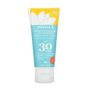 Derma E, All Sport Performance Face Sunscreen, SPF 30, Cooling Aloe & Cucumber, 2 fl oz Pack of 3