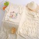 thumbnail image 1 of Conjunto de pijama fino Kawaii Sanrios Hello kittys Kuromi Cinnamoroll para niños, pantalones cortos de manga corta, ropa de casa, Verano, 1 of 4