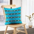 thumbnail image 5 of LALILO Throw Pillow Covers Ethnic With And Navy Blue Black White Cushion Cover 18" x 18", 3725 Pack, 5 of 6
