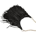 thumbnail image 4 of YOUI-GIFTS Women's Fringed Faux Suede Leather Cross Body Bag Chain Shoulder Bag Tassel Handbag, 4 of 6