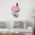 thumbnail image 1 of The Grim Adventures of Billy Playful Naughty Boy Wall Art Decal Vinyl Sticker Home Decor Sticker Vinyl Mural Baby Kids Room Bedroom Nursery Kindergarten School House Design Peel and Stick 10x8 inch, 1 of 2