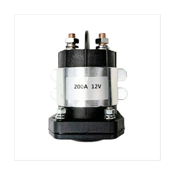 12V Solenoid 4 Terminal 200 Amp for 114-1211-010, 114-1211-020 for Various