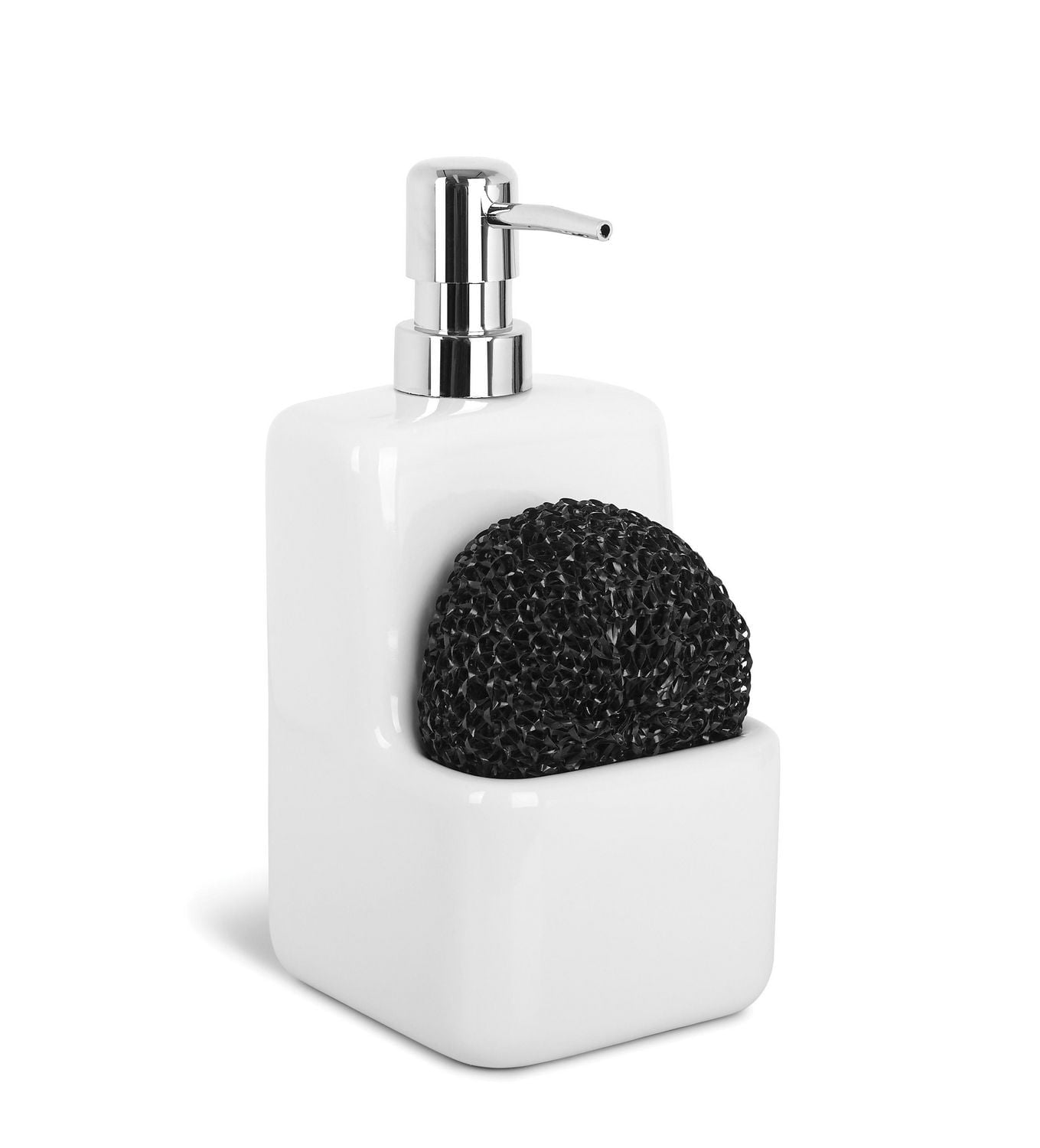 MAINSTAYS CERAMIC SOAP PUMP WHITE