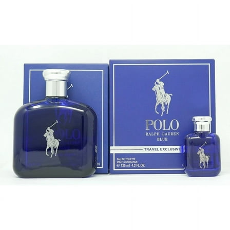 Ralph Lauren Men's Polo Blue Gift Set Fragrances 3660732000562