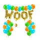 thumbnail image 4 of KAKOWELY Juego de 35 globos con letras WOOF para fiestas de cumpleaños de perros, 4 of 5