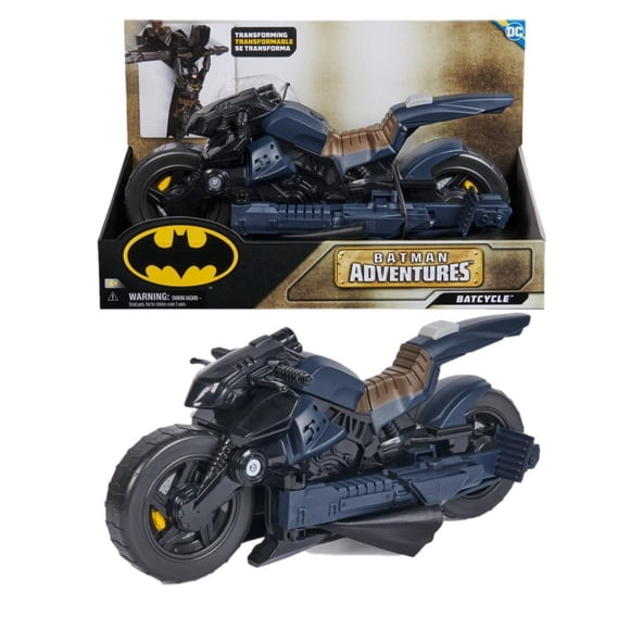 Vehículo Batman Spin Master Batimoto con accesorios 12 pulgadas