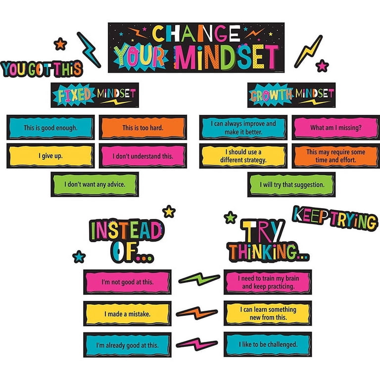 Eureka Curiosity Garden Bulletin Board Set For Classroom | 26 Pieces, Motivational Decor