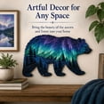 thumbnail image 4 of Northern Lights Wildlife DIY Patchwork Kit, Creative Fabric Craft Sewing Kit for Adults, Handmade Home Decor Project, Relaxing DIY Art Activity, Unique Gift for Craft Lovers (Lynx), 4 of 8