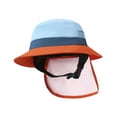 thumbnail image 4 of Sombrero de cubo Protección solar con correas de barbilla Sombrero de pescador de transpirable de verano para ciclismo Viajes Pesca, 4 of 8