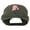 Black, variant on Rhode Island State Map Embroidered Washed Cotton Cap - Olive Green OSFM