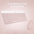 thumbnail image 5 of Logitech MK470 Combo Teclado y Mouse Inalámbricos para Windows, Receptor USB 2.4 GHz, 12 Teclas FN, Minimalista y Estilizado, para Windows 10,11 o Posterior, Funciona con Surface - Rosa, 5 of 5