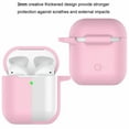 thumbnail image 4 of YouLoveIt AirPods Case Cover, Airpods Silicone Case Soft Silicone Protective Cover with Keychain for Women Men Compatible with Apple AirPods 3rd 2nd 1st Generation Case, 4 of 8